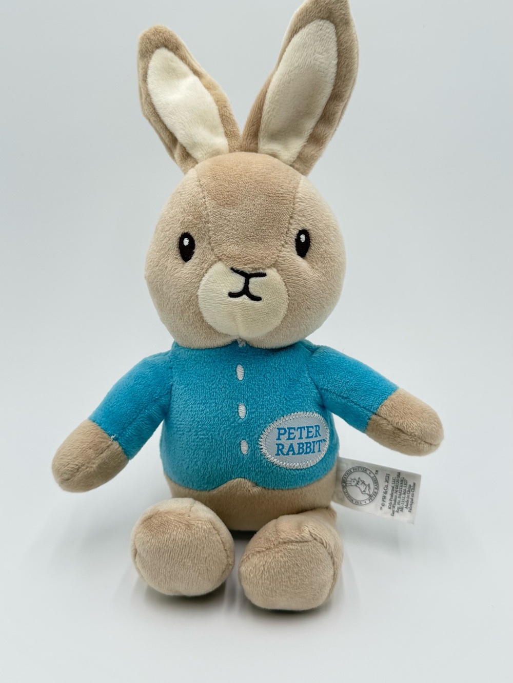 Peter Rabbit Plush Kids Preferred 2021 Beatrix Potter Blue Jacket 10” Bunny